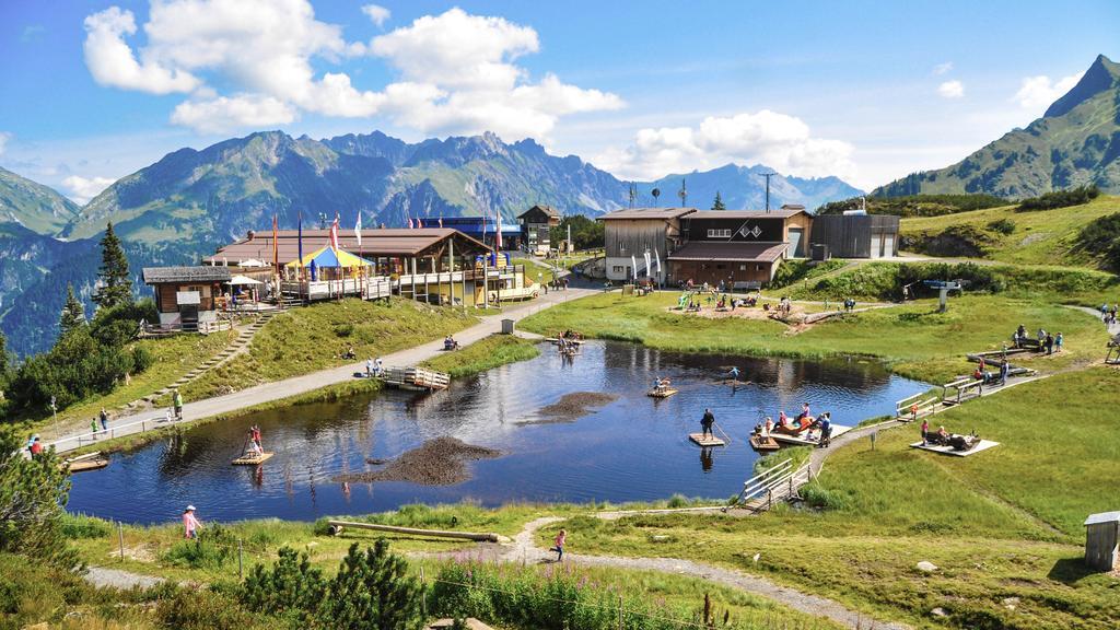 Apartmán Haus Konzett Dalaas Exteriér fotografie